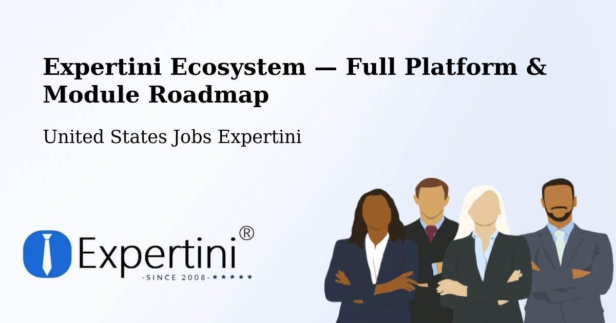 Expertini Ecosystem — Full Platform & Module Roadmap – Quinlan