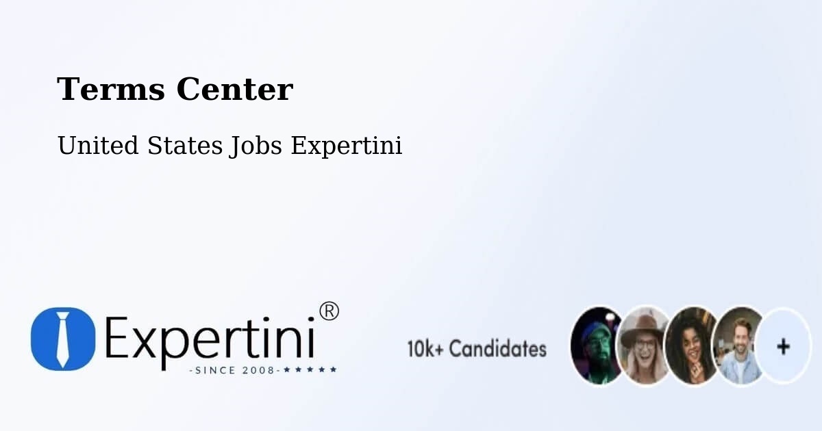 Terms of Service – Quinlan - United States Jobs Expertini